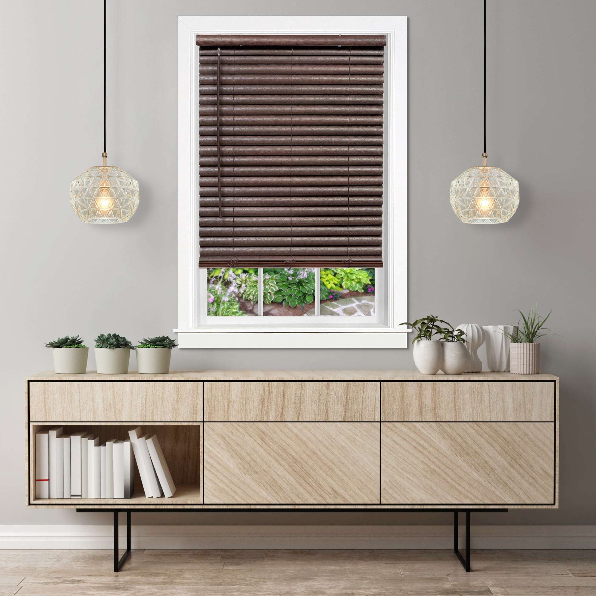 Achim Cordless Veranda Vinyl Roll-Up Window Blinds - Walmart.com
