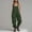 Army Green, variant on Women's Sleeveless Summer Romper Jumpsuit with Side Pockets