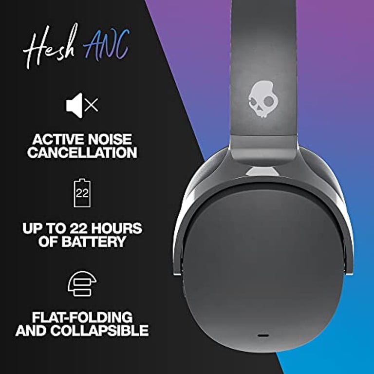 Skullcandy HESH ANC ワイヤレスヘッドホン Skullcandy Hesh ANC Bluetooth Noise Canceling Wireless Headphones