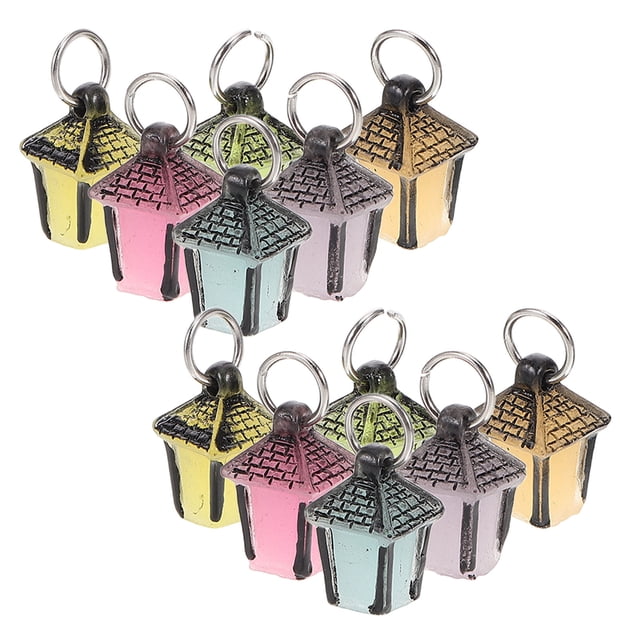 RUNROTOO 35Ud Pequeñas Linternas De Resina Con Para De Casa Y Proyectos Creativos
