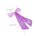 thumbnail image 2 of BESTYASH Lazo Decorativo Morado De Satén Para Ambiente Romántico En Bodas Y Fiestas, 2 of 8