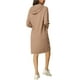 thumbnail image 3 of INSPIRAR CHIC Sudadera Casual para Mujeres con Capucha de Manga Larga Vestido Midi con Bolsillos XL Caqui, 3 of 7
