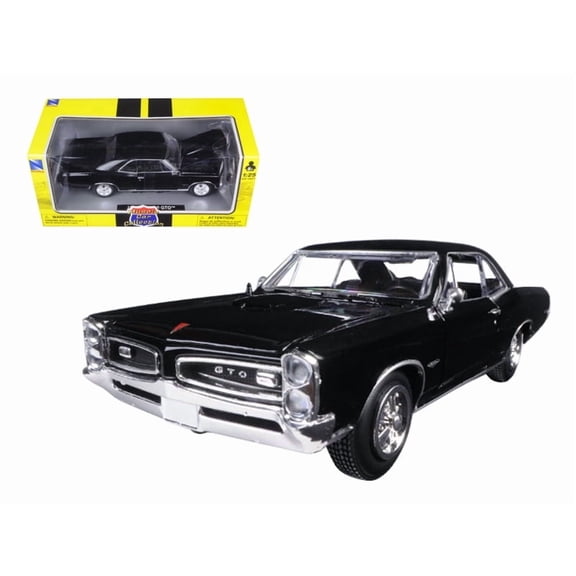 NewRay 1966 Pontiac GTO Diecast Model Car, 1/25, Black