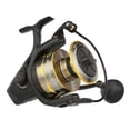 thumbnail image 2 of Penn Battle IV High Speed Spinning Ambidextrous Reel w/ 44 Inch Retrieve Rate & 6 Stainless Steel Bearings for Saltwater Fishing, Size 8000, Black, 2 of 4