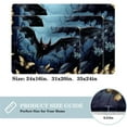 thumbnail image 2 of Bat Polyester Non-Slip Outdoor Carpet Door Mat - Machine Washable Door Rugs, 2 of 6