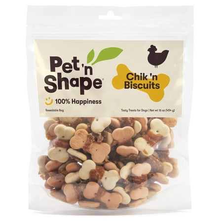 UPC: 0032657107160 | Pet n Shape Chik n Wrapped Treats – Natural Chicken Wrapped Dog Treats 1 Pound — Healthy Dog Treats
