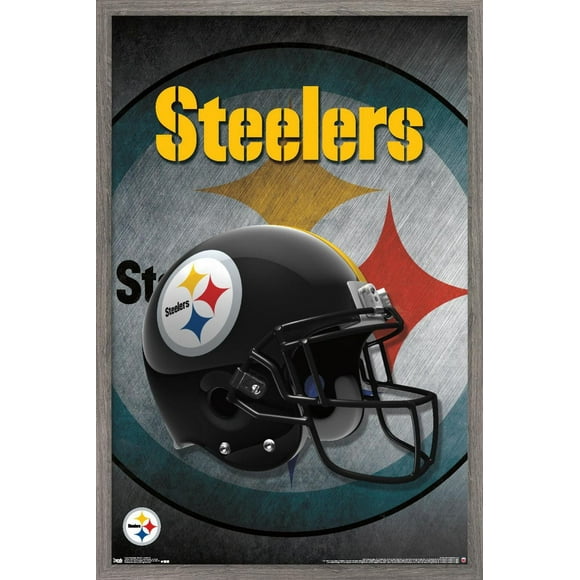 NFL Pittsburgh Steelers - Helmet 16 Wall Poster, 22.375" x 34"