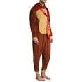 thumbnail image 4 of Donkey Kong Adult Microfleece Costume Kigurumi Union Suit One-Piece Pajama Outfit, 4 of 7