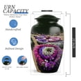 thumbnail image 2 of Petunia Cremation Urns For Human Ashes Adult Female - 1 Large & 4 Keepsake Urns For Adult Male - Green Mini Urn For Mom - Funeral Urn For Ashes For Women (10 & 3 Inch), 2 of 7