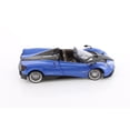thumbnail image 3 of Pagani Huayra Roadster, Blue - Showcasts 68264D - 1/24 scale Diecast Model Toy Car, 3 of 4