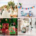 thumbnail image 4 of HEKHMU 50 Bolsas de Regalo Transparentes con Asas, 2 Tamaños, Bolsas de Compra Reutilizables para Bodas, Shower, Cumpleaños, Navideñas, Bolsas de Dulces, 4 of 4
