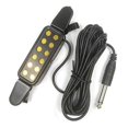 thumbnail image 1 of Acoustic Guitar Pickup Folk Guitars Punching Free Bayonet 12 Hole Magnetic Black, 1 of 4