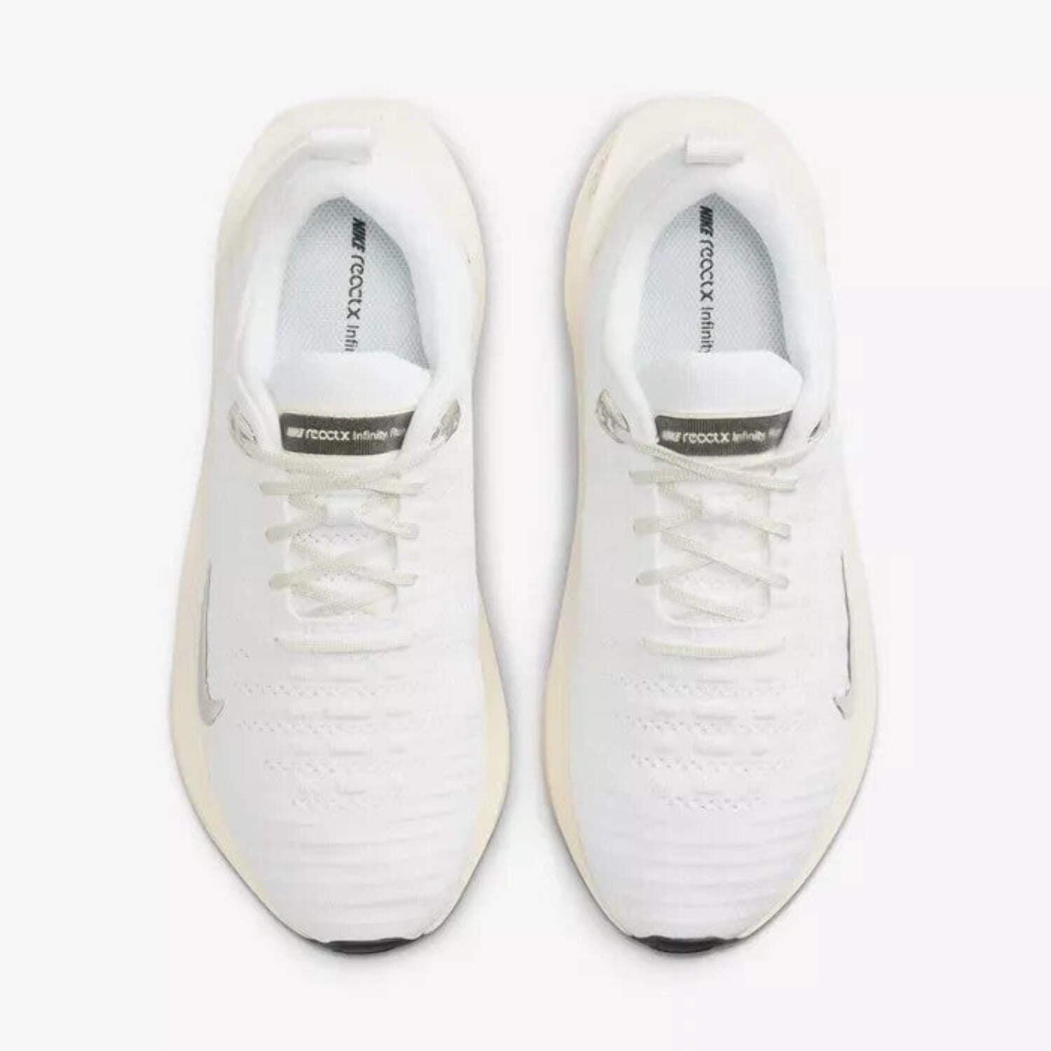 Nike InfinityRN 4 DR2670-104 Sneakers Women's White Road Running Shoes FD1082 (White,8.5)