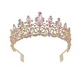 thumbnail image 4 of Here's a polished and professional product description based on your input:\n\n \n\n**Elegant Rhinestone Wedding Crown Headdress for Women – Stylish, 4 of 5