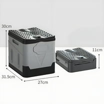 Portable Toilet Camping Toilets for Car Indoor Outdoor Commode Foldable Travel Potty for Camping,Tent,Hiking,Boating,Traffic jam,Home