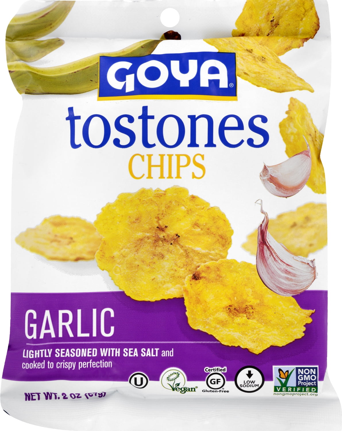 Goya Tostones Chips Garlic