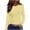 Zb_Yellow, variant on Qgtaibl Women Polka Dot Sweatshirt Casual Crew Neck Long Sleeve Sweatshirts with Pocket Lightweight Comfy Daily Streetwear Pullovers Wine XL