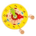 thumbnail image 4 of BRIGHTFUFU 1Pc Clock for Teaching Time Wood Teaching Clock for Teachers Educational Toy for Kids Learning, 4 of 8