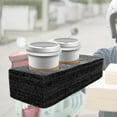 thumbnail image 6 of LOVIVER Cup Carrier Takeaway Cup Holder Foam Drink Carrier Coffee Cup Holder Beverage Packing Tool for Refrigerator Home , Two holes, 6 of 8