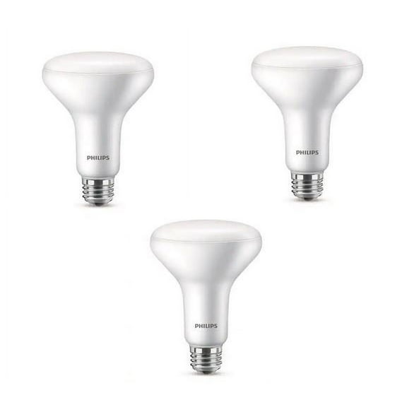 65-Watt Equivalent BR30 Dimmable ENERGY STAR LED Light Bulb Daylight (3-Bulbs)