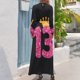 thumbnail image 2 of 13th s Crow Feliz cumpleaños para vestido largo vestidos de mujer vestidos estilo coreano vestido de verano para mujer 2024, 2 of 4