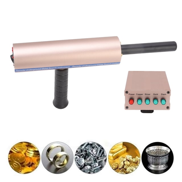 Detector De Metales, Buscador De Oro Subterráneo De Escaneo Rápido De Aluminio Con Caja De Almacenamiento Para Excavador De Joyas