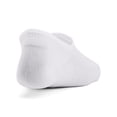 thumbnail image 4 of Calcetines Under Armour Breathe Lite Ultra Low para mujer, paquete de 3, blancos, 4 of 5