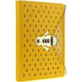 thumbnail image 2 of Liangnv Diario con cerradura de combinación en forma de abeja, cuaderno de tapa dura de cuero de PU, diario lindo, planificador personal con bloqueo de contraseña forrado A5, organizador secreto, 2 of 5