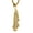 Gold(No Chain), variant on Mens Women Stainless Steel Lucky Koi Fish Goldfish Pendant Necklace Vintage Gold with Chain