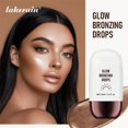 thumbnail image 4 of Federra Clearance High Light Bronze Highlighter Liquid Brighten Skin Tone Modify Face Highlighter Liquid 50ML, 4 of 9