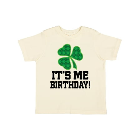 

Inktastic Irish Shamrock Birthday Gift Toddler Boy or Toddler Girl T-Shirt