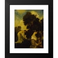 thumbnail image 2 of Arthur Bowen Davies 15x18 Black Modern Framed Museum Art Print Titled - Evensong (ca. 1898), 2 of 5