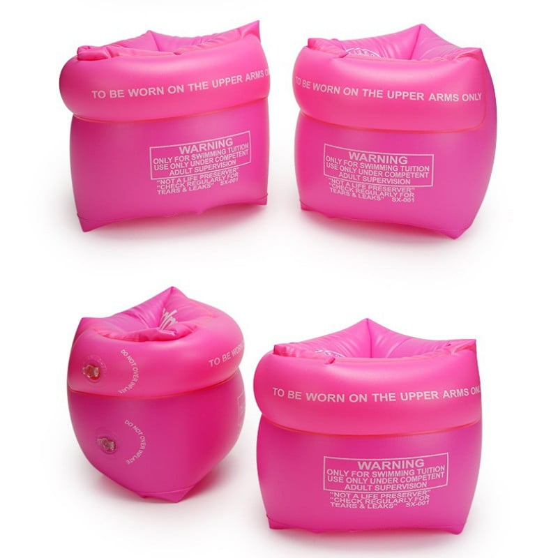 Inflatable Swim Bands Floater Sleeves Swimming Rings Tube for Kids Toddlers Baby Swimming