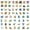 B, variant on Qiaoxi 60pcs Pokemon Cartoon Stickers Cute Anime Decals for Laptop Water Bottles Skateboard Guitar
