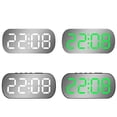 thumbnail image 2 of 6637 LED Digital Display Temperature Mirror Alarm Clock, 2 of 5