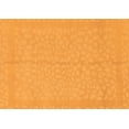 thumbnail image 1 of Ahgly Company Indoor Rectangle Abstract Orange Modern Area Rugs, 8' x 10', 1 of 4