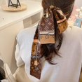 thumbnail image 4 of New Tarot Lv Chic Scarf Spring And Autumn Headband Korean Wild Tie Bag Handle Ribbon Aesap, 4 of 4