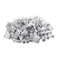 thumbnail image 1 of M5 Aluminium Threaded Rivnuts Flat Head Rivet Nuts Nutserts 100pcs, 1 of 8