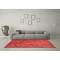 thumbnail image 3 of Ahgly Company Indoor Rectangle Abstract Red Contemporary Area Rugs, 8' x 12', 3 of 4