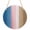 Blue, variant on Teal Brown Wooden Round Front Door Welcome Sign, 7.8 Inch Wall Hanging Decor for Indoor Outdoor, Farmhouse Vertical Striped Art Home Porch Hanger Decorations for Holiday Gift