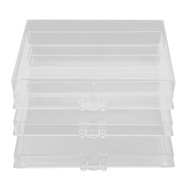 Acrylic Jewelry Storage Box, Rustproof Earring Storage Box Clear