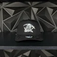 thumbnail image 2 of Santa Muerte Grim Reaper Snapback Hat, Flat Bill Adjustable Baseball Cap for Men Women, Classic Urban Streetwear Style, 2 of 5