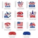 thumbnail image 3 of Centros de mesa patrióticos de nido de abeja de 9 piezas | Decoraciones 3D del Día de la Independencia con bandera y estrellas de EE. UU. | Artículos para fiestas del 4 de julio en rojo, blanco y, 3 of 9