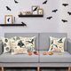thumbnail image 1 of SZTXJ 3 Pack Halloween Hand Skeleton Cushion Covers, 18" x 18" Sofa Decorative Pillow Case, Halloween Decor, Indoor Outdoor Decorative Pillowcase, 1 of 5