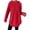 Red, variant on Women's Hooded Jacquard Sweater Long Sleeve Fit and Flare Drawstring Casual Winter Pullover M Size Beige