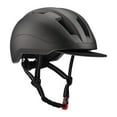 thumbnail image 4 of Casco de bicicleta Multifunción Ajustable Casco de bicicleta transpirable con almohadilla extraíble para viajes, ciclismo, deportes al aire libre Negro, 4 of 8