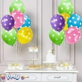 thumbnail image 7 of PMU 100 Pcs 11 Inch colorful Polka Dot Balloons assortment for Birthdays, Engagements, Weddings Christmas Anniversaries, Baby Showers & Party Backdrop Favors - Supplies Pkg/100, 7 of 7