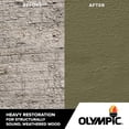 thumbnail image 3 of Olympic Rescue It Solid Exterior Deck Resurfacer and Primer with Sealant Autumn Gray, 3 Gallon, 3 of 7