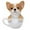Chihuahua, variant on Realistic White Westie Dog in Teacup Statue 6"H Pet Pal West Highland Terrier