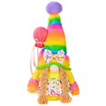 thumbnail image 1 of Muñeca Gnomo Arcoiris - Cumpleaños - Muñeca Decorativa - Tomte Sueco - Escandinavo - Elfo - Decoración - B, 1 of 5